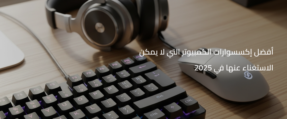 أفضل إكسسوارات الكمبيوتر التي لا يمكن الاستغناء عنها في 2025