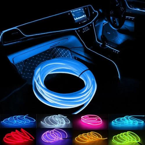 شريط نيون من الأسلاك مع مصباح LED USB