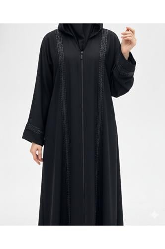 عباية سوداء انيقة و مميزة