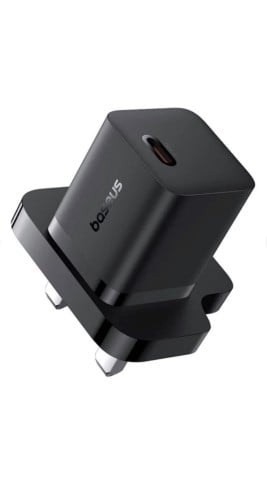 شاحن جداري بيسوس 20w منفذ PD - GaN5
