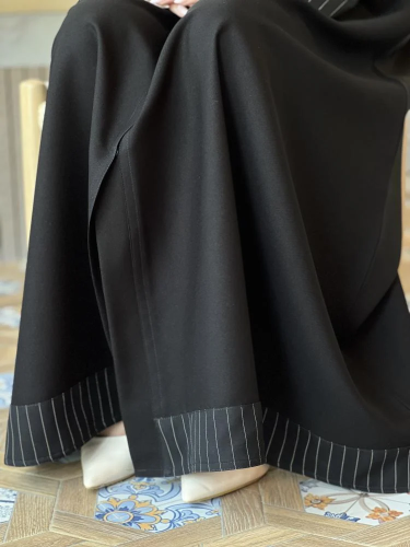 عباية مخططة