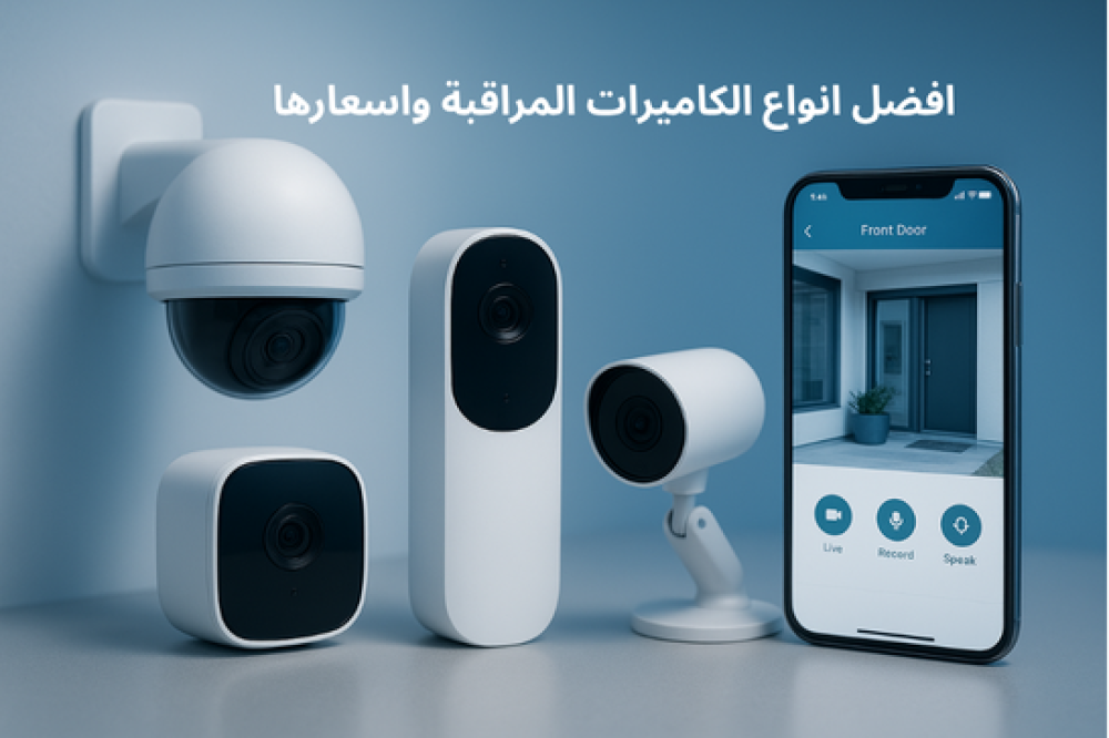 افضل انواع الكاميرات المراقبة واسعارها