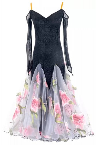 فستان طويل مخصر