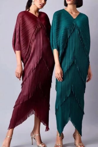 فستان بليسية مشرشر