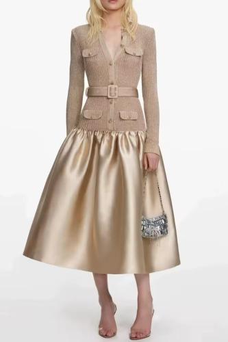 فستان أنيق بتصميم عصري