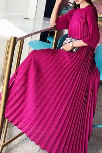 فستان واسع ومكسر