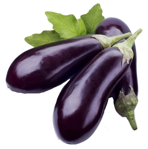 باذنجان مدور وسط ( 1 كيلو)