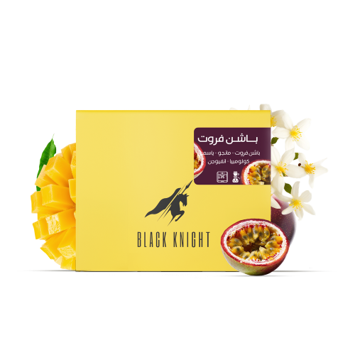 الفارس الاسود - باشن فروت كولومبيا /انفيوجن 250g