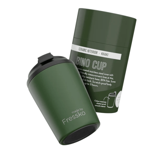 كوب فريسكو 227ml سيراميك BINO 8 Khaki