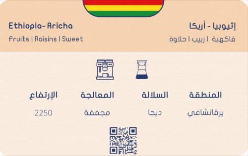 سلوب -اثيوبيا، أريكا 250G