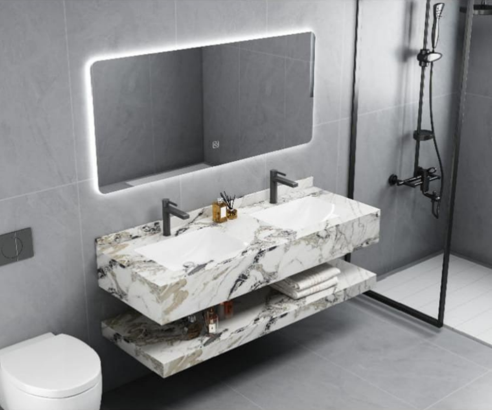 مغسلة رخام 150 سم