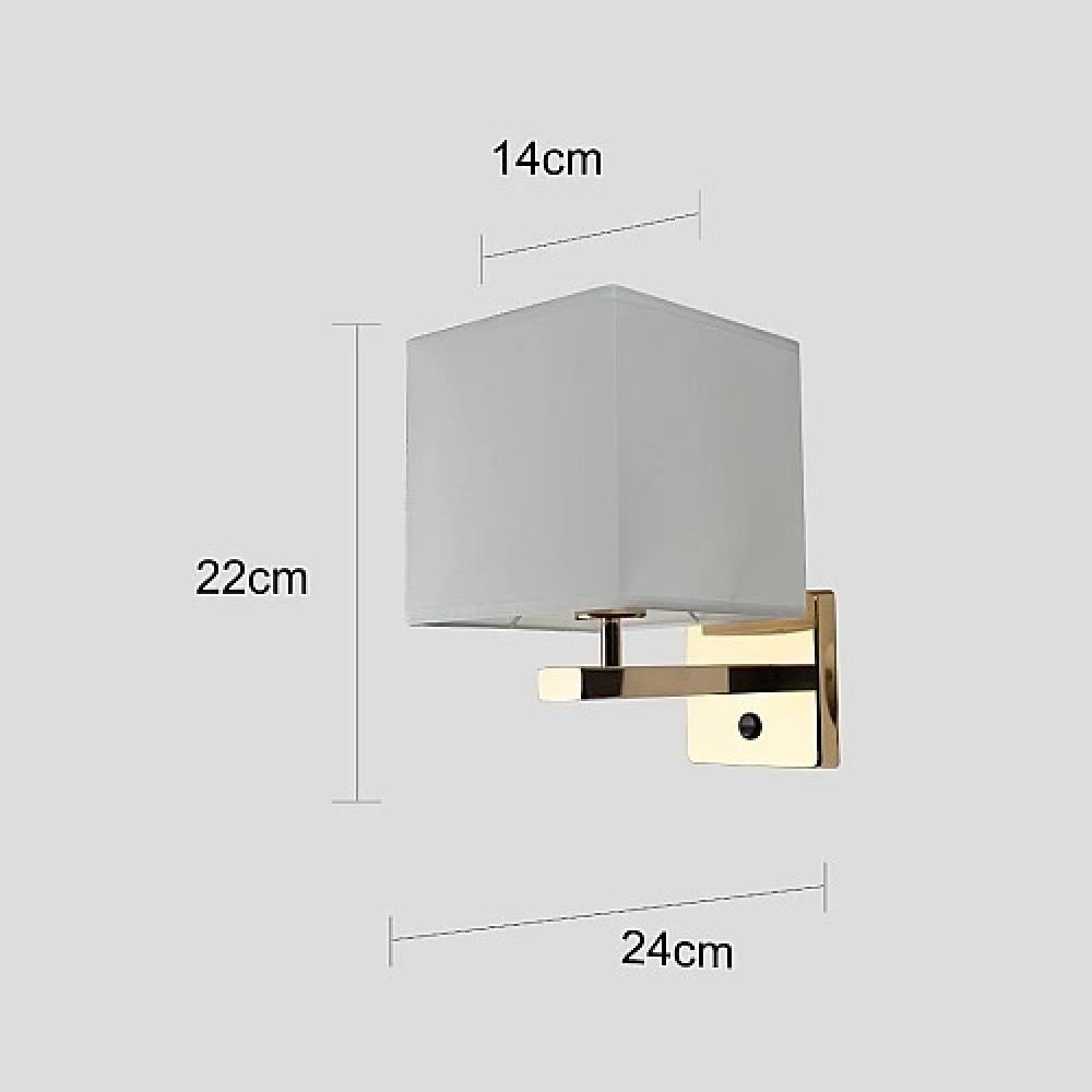 إضاءة ابليك حائط مودرن ذهبي E27*1L مفرد
