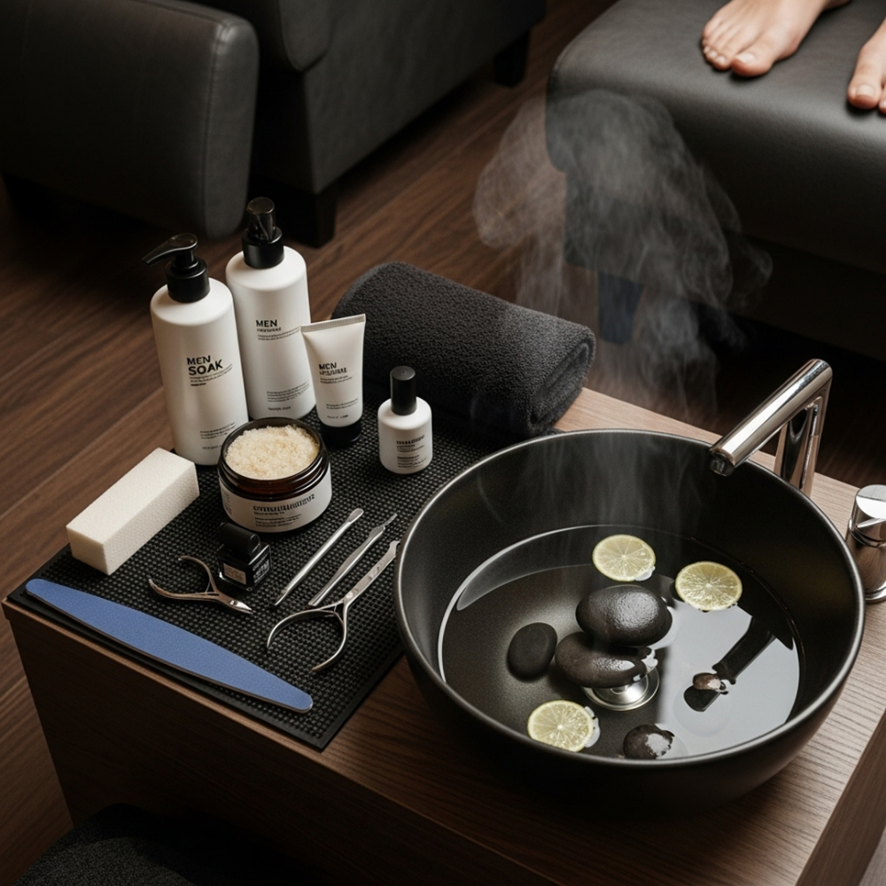 بديكير القدم والتنظيف يمنحك أقدام ناعمة ومظهر صحي وأنيق