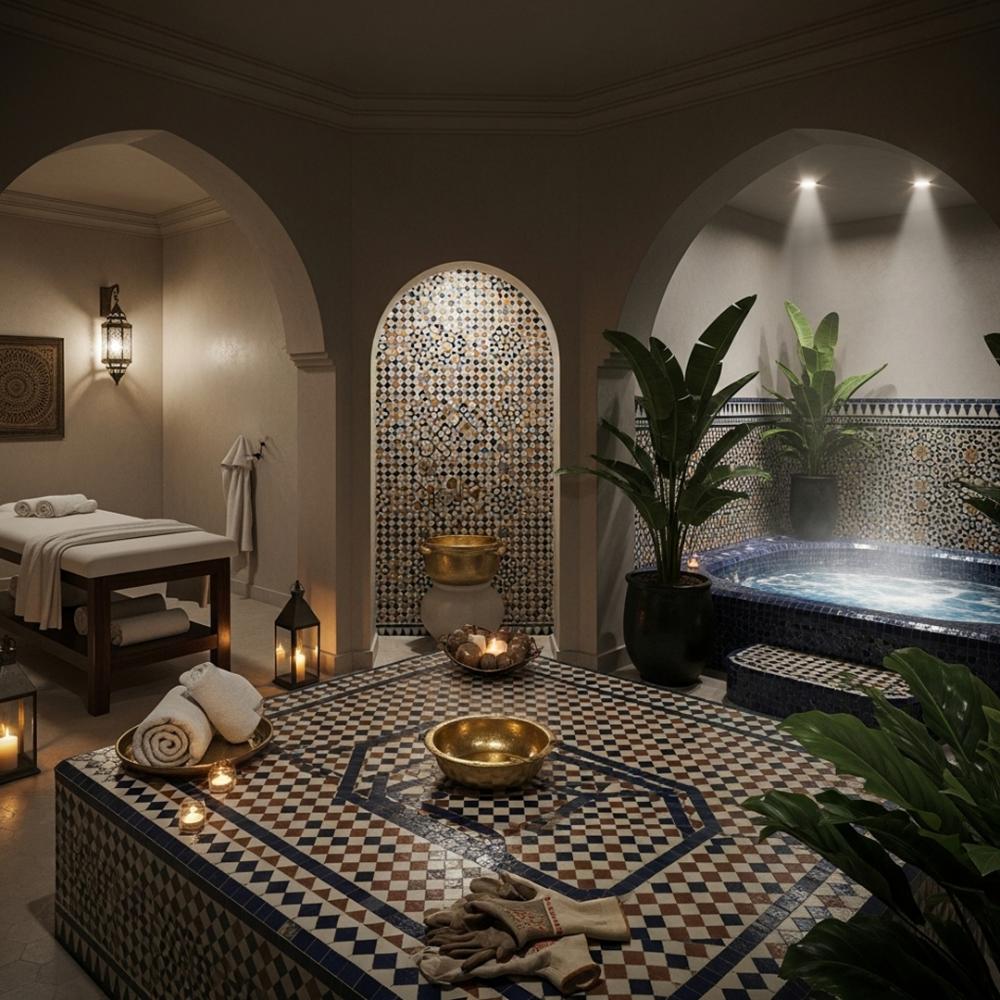 تجربة سبا متكاملة تجمع بين التنظيف العميق والاسترخاء التام.