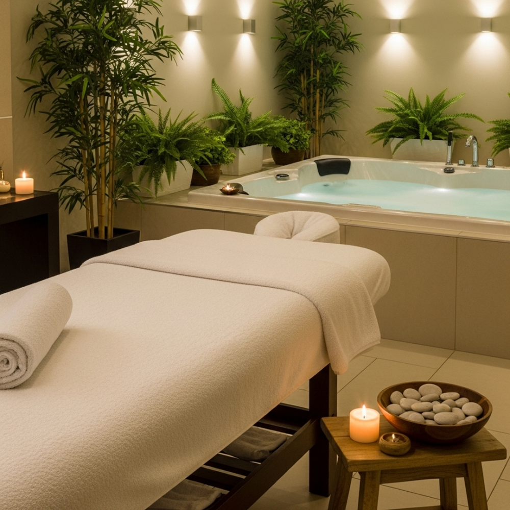 مساج الأحجار الساخنة يمنح جسمك استرخاء عميق ويخفف التوتر والإجهاد