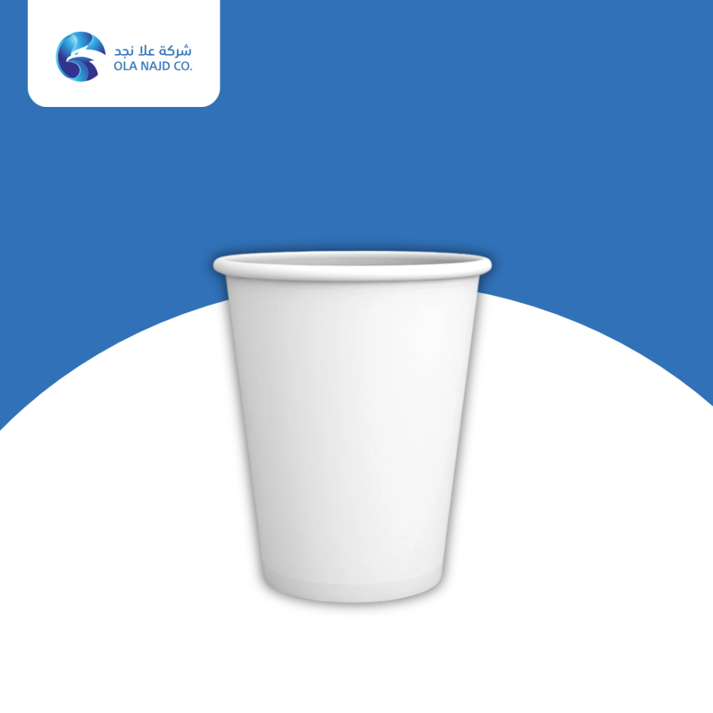 كوب اس ام مفرد ابيض 4 اونصه