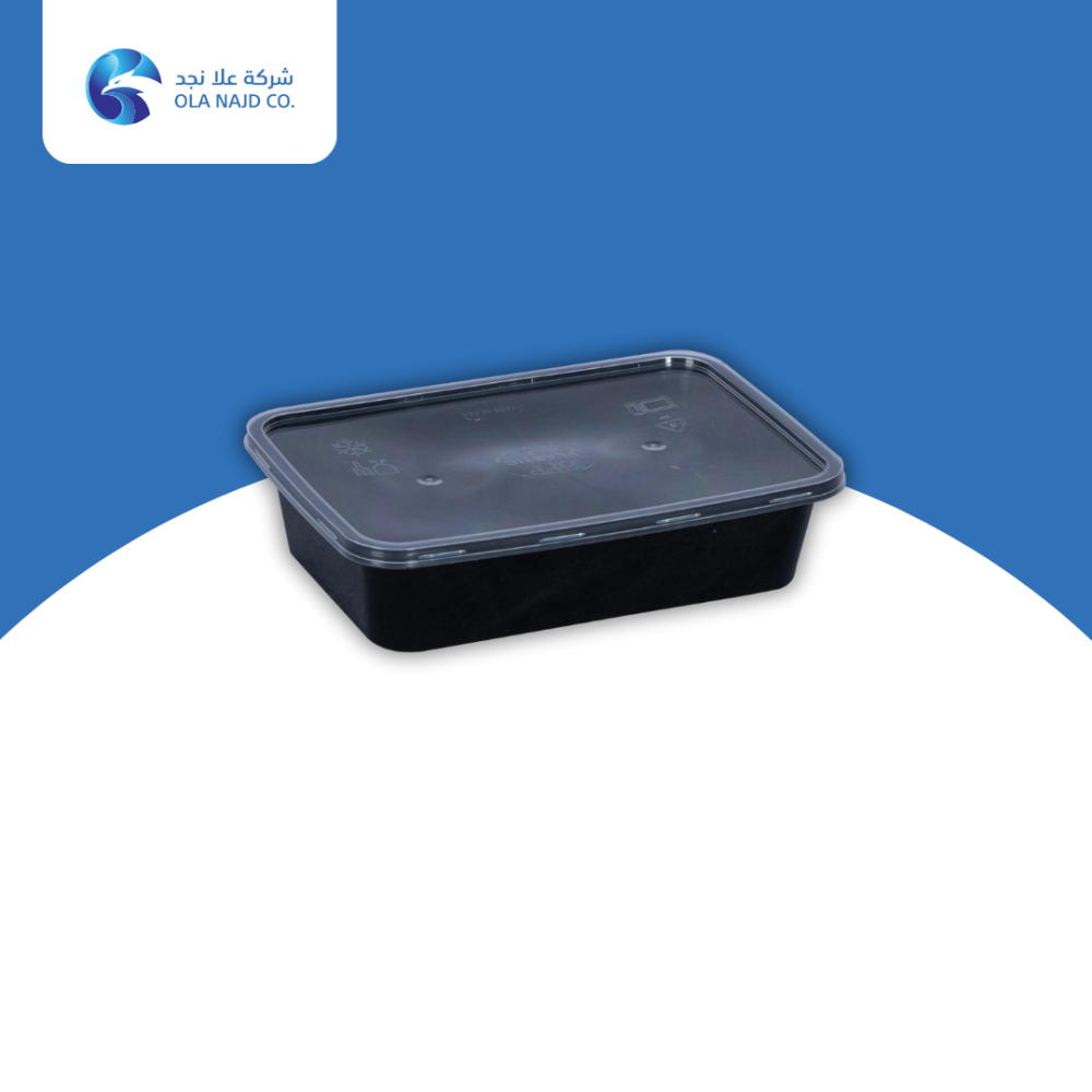 علبة طعام | كوزمو | MW 500ML | مستطيلة | 250 قطعة