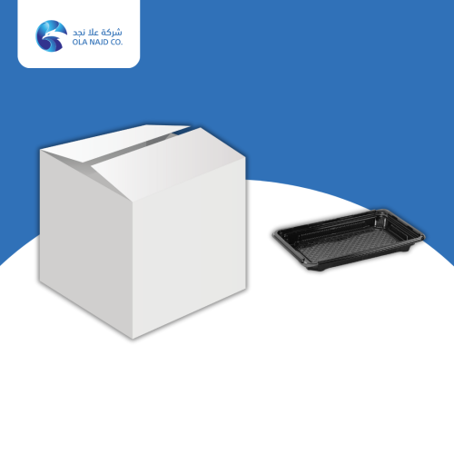 كوزمو | حاوية | مستطيلة | سوداء | 475 مل | 150 قطع...