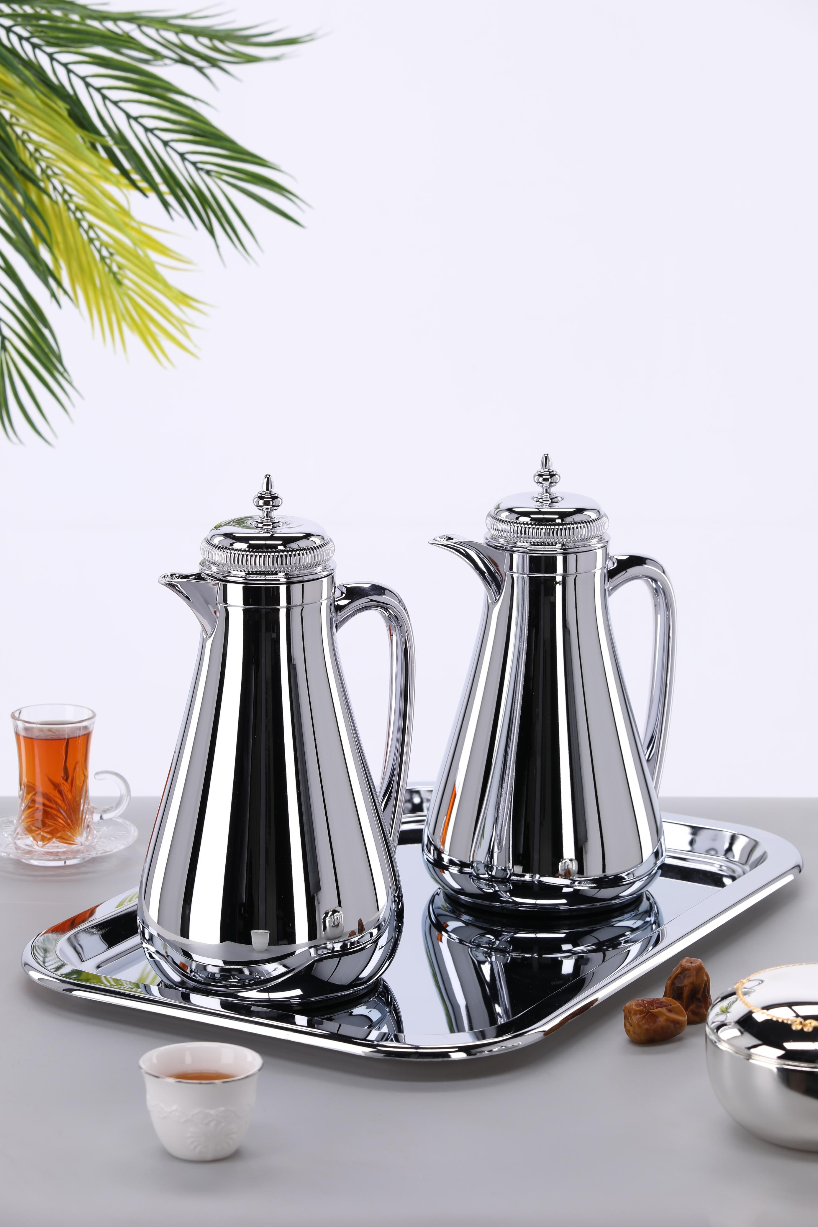 طقم ترامس 2 حبة فضي كامل AB-53771