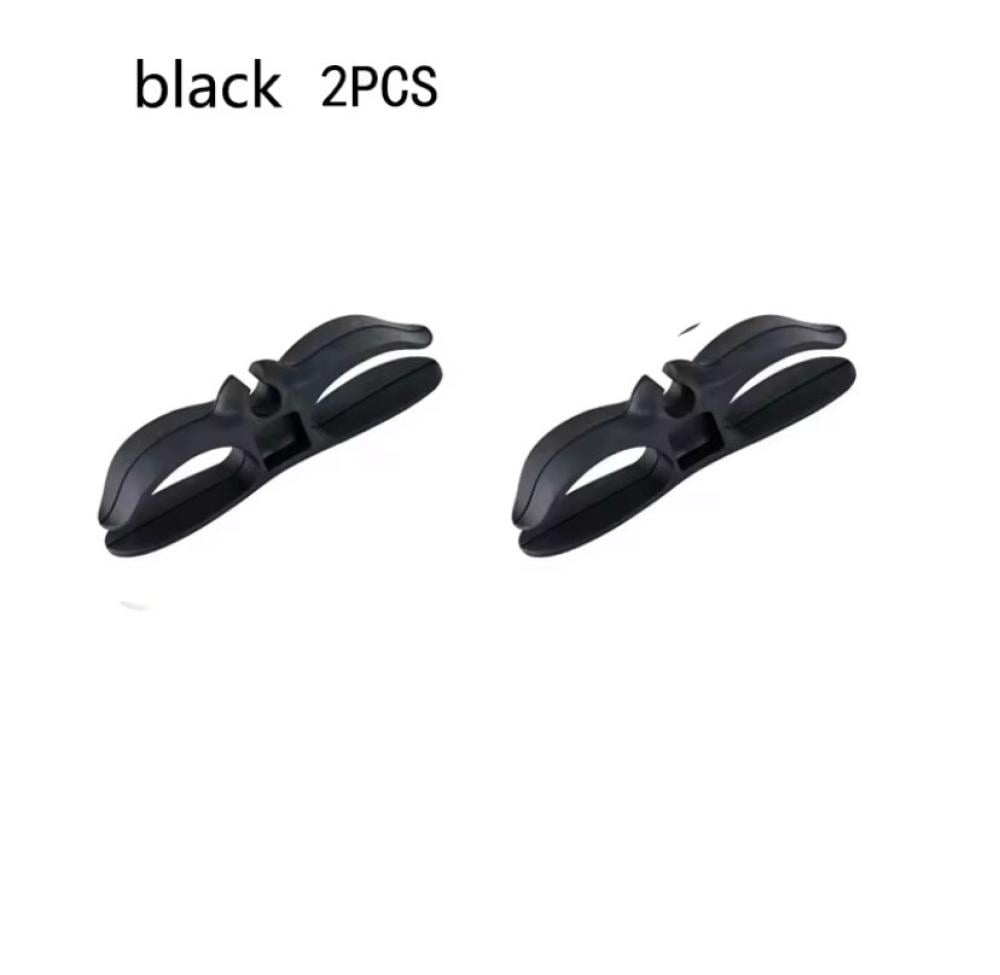 قطعتين من منظم كابلات مصمم لإدارة أسلاك الأجهزة وتأمينها. يتميز بتصميم مدمج مع أخدود لتثبيت الكابل وقاعدة لاصقة لسهولة تثبيته على الأجهزة أو الأسطح. متوفر بألوان متعددة، مما يمنع تشابك الأسلاك ويحافظ على مظهرها الأنيق.