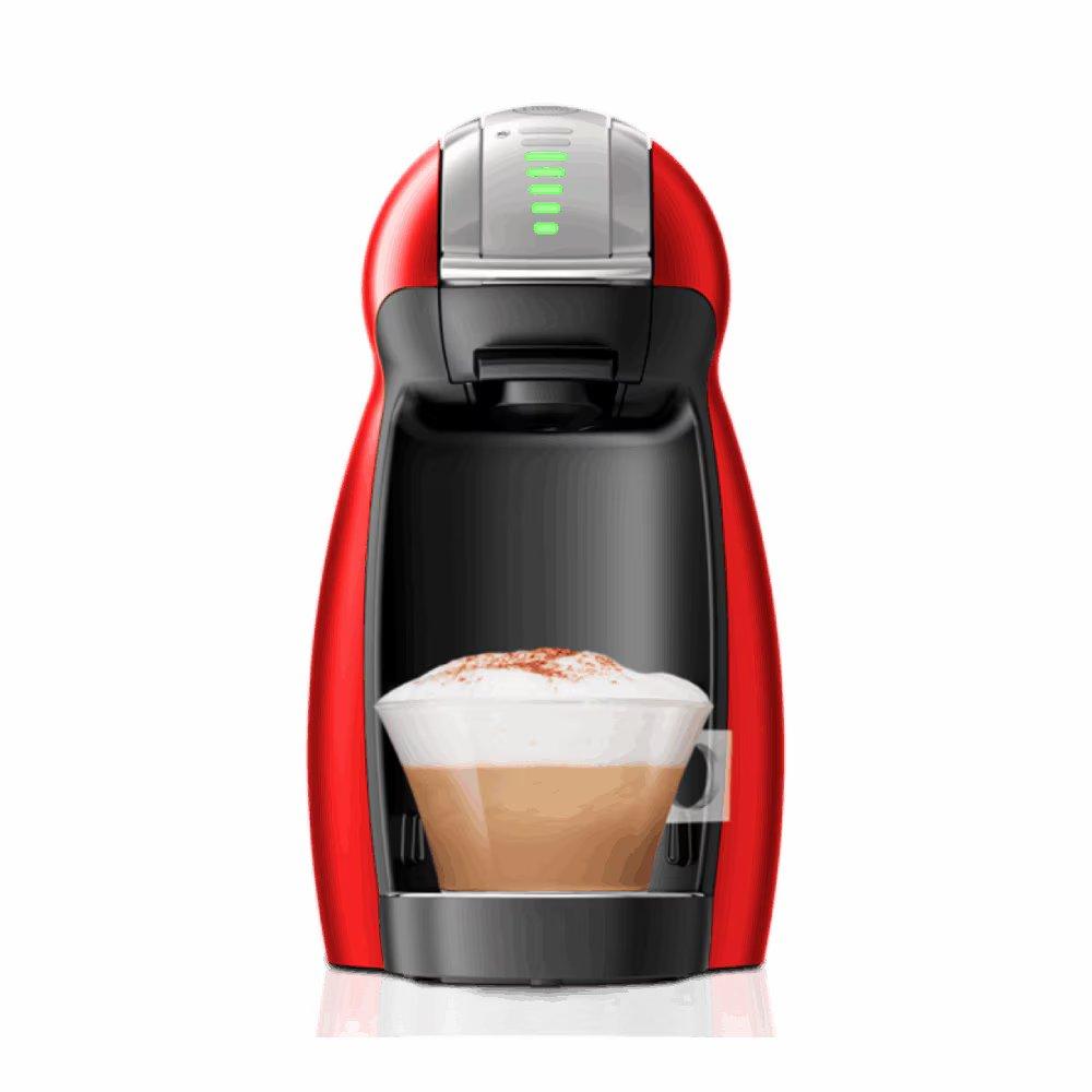 دولتشي جوستو ماكينة تحضير القهوة جينيو 2 - 0.8 ليتر - 1500 واط - أحمر