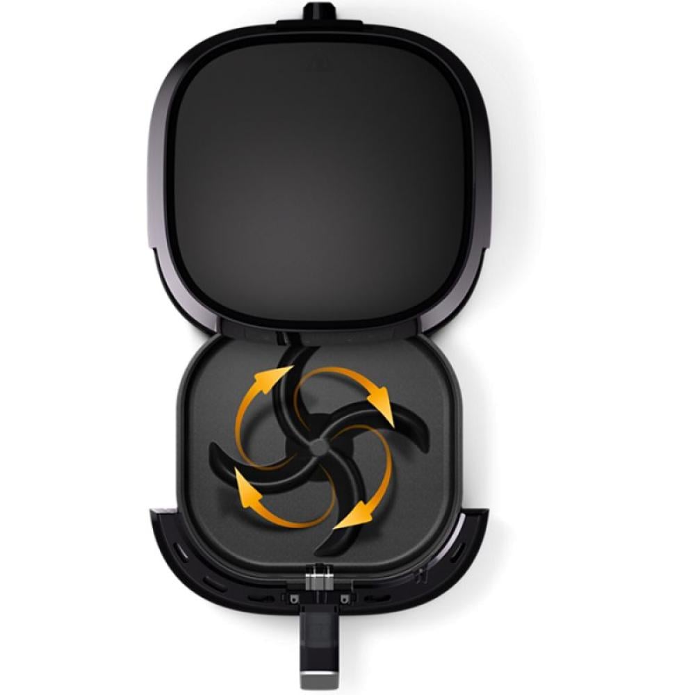 فيليبس مقلاة هوائية - 6.2 ليتر - 2000 واط - أسود - HD9270 90