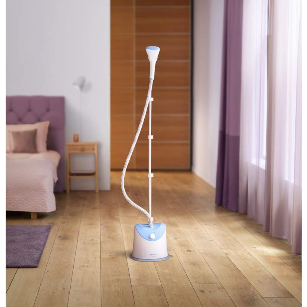 فيليبس مكواة بخار عمودية - 1600 واط - سماوي وأبيض - GC482/26