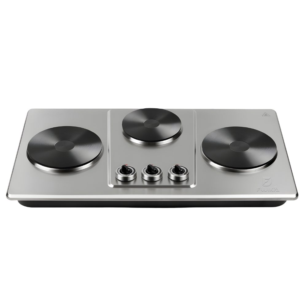 سخان كهربائي مسطح فوجيكا ثلاث عيون (FJK-1003) – 2800 واط