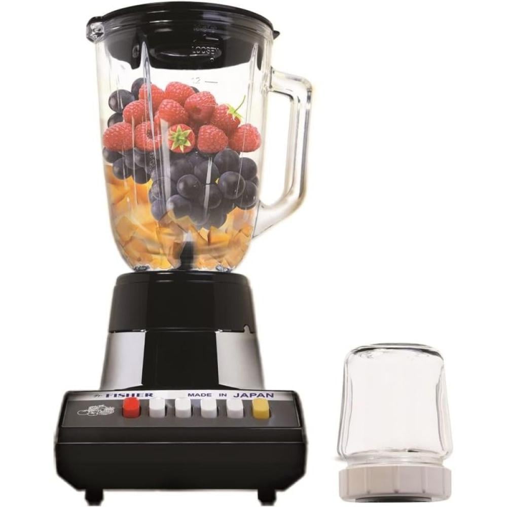 فيشر خلاط كهربائي 1.4 لتر - 270 واط - ياباني - أسود - FM-2460CG