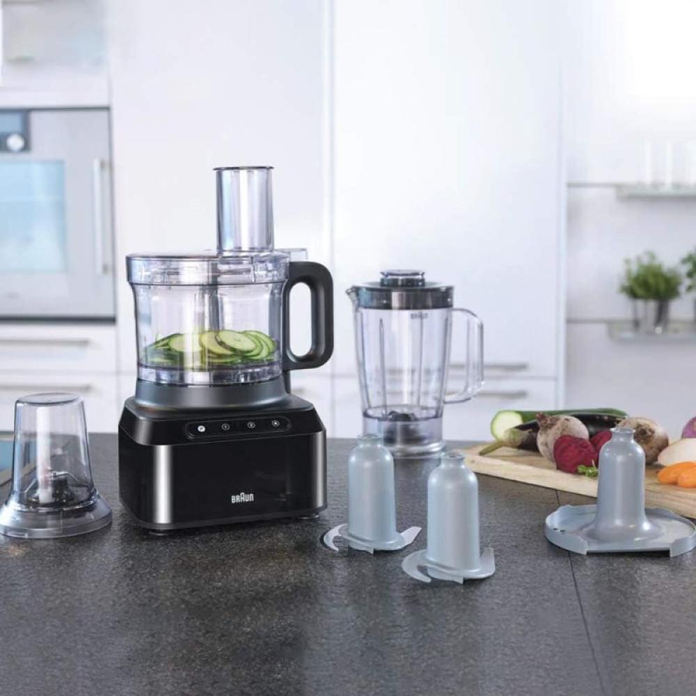 براون بيورإيز محضر طعام 800 واط - أسود - FP3132BK