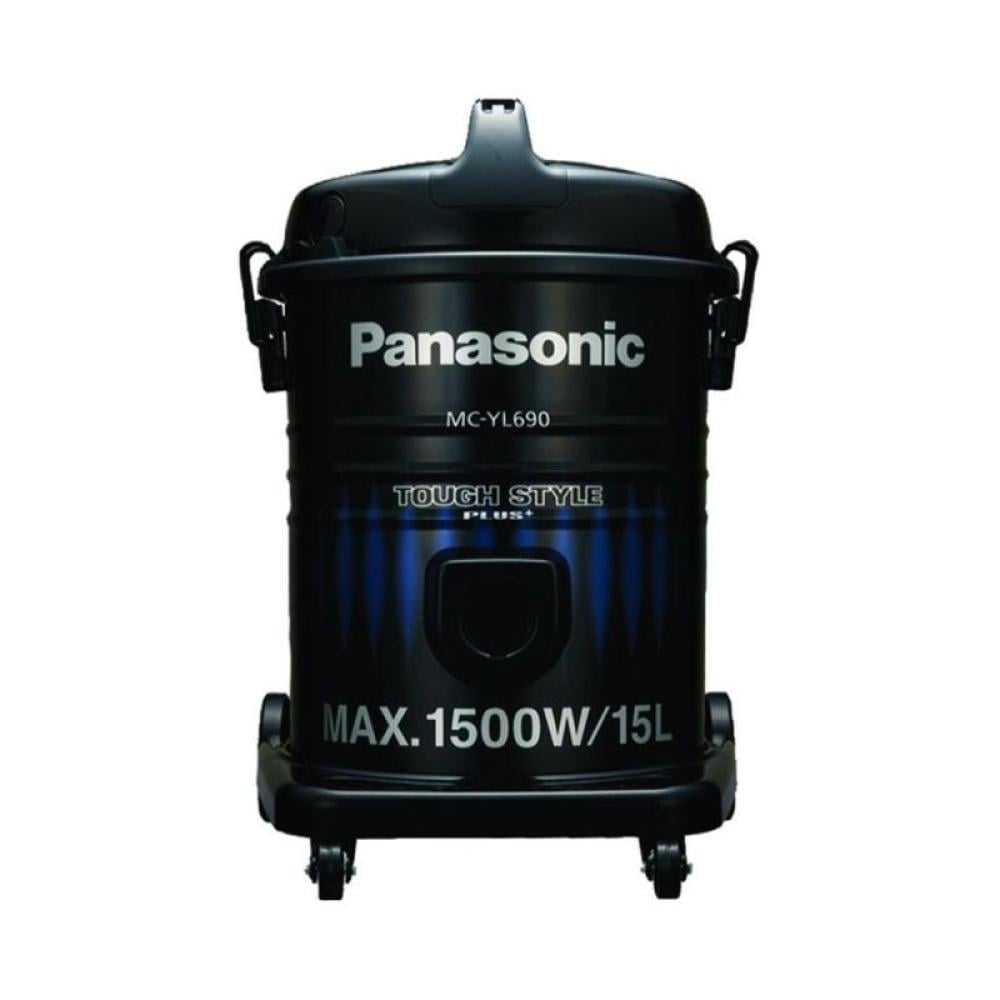 باناسونيك مكنسة كهربائية - 1500 واط - 15 ليتر - أسود وأزرق - MC-YL690A747