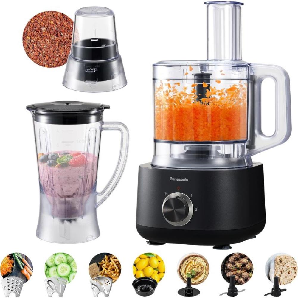 باناسونيك محضرة طعام - 2.4 ليتر - 800 واط - أسود - MK-F510