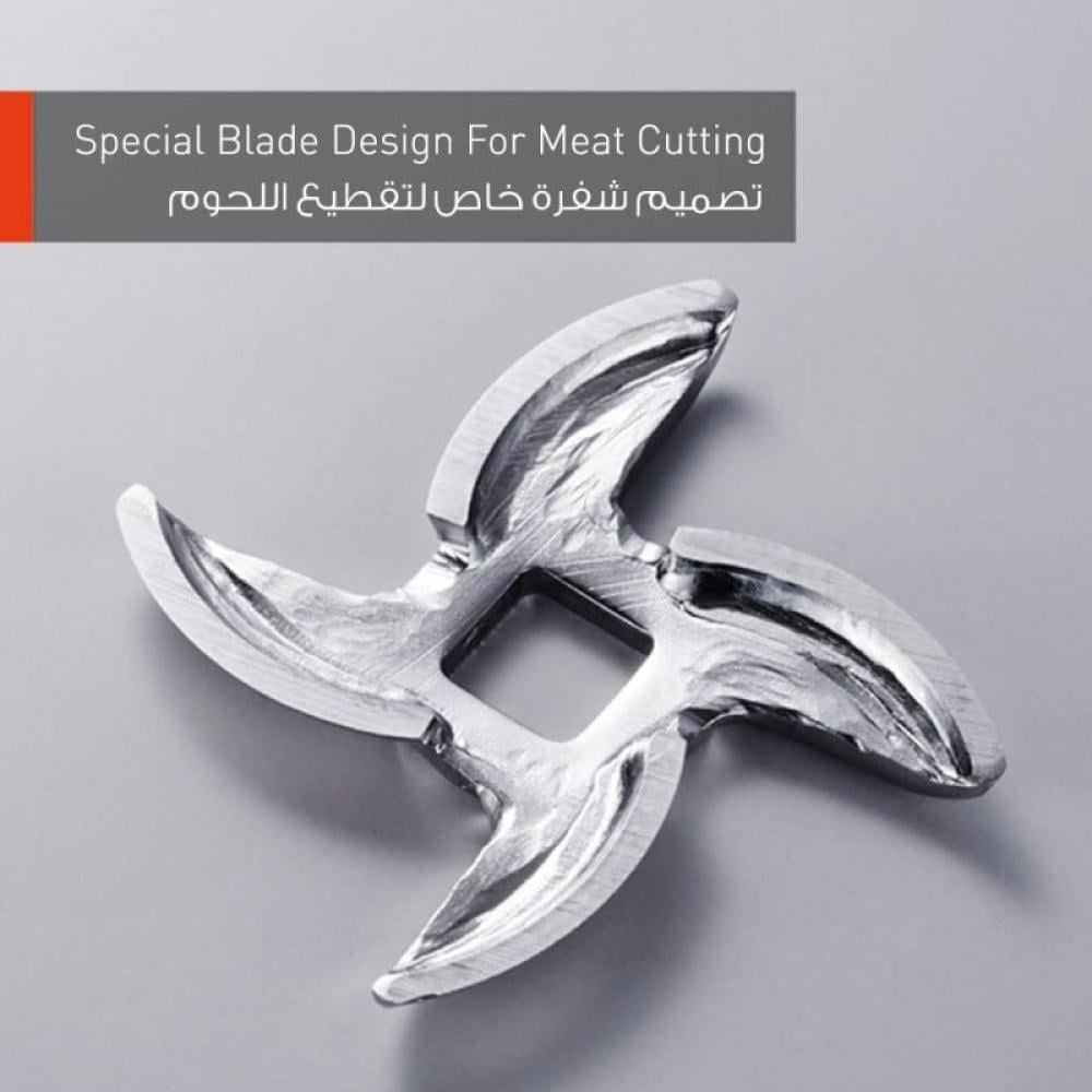 باناسونيك فرامة لحم 1700 واط - سرعتين - شفرات ستانلس ستيل - فضي - MK-GM1700