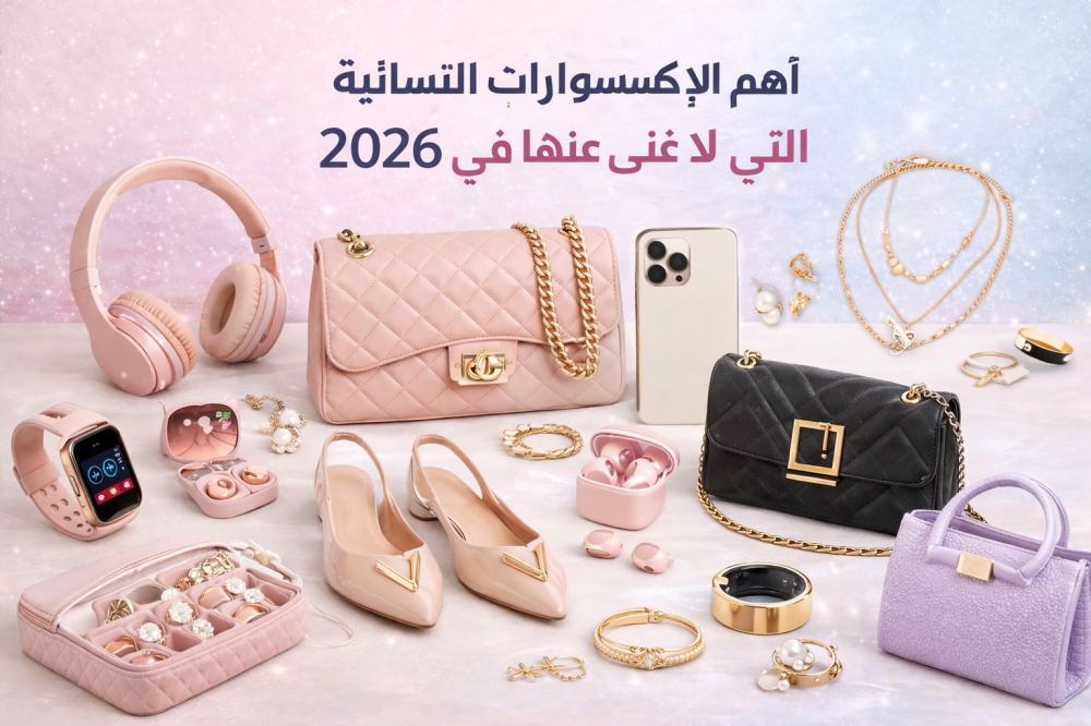 أهم الإكسسوارات النسائية التي لا غنى عنها في 2026