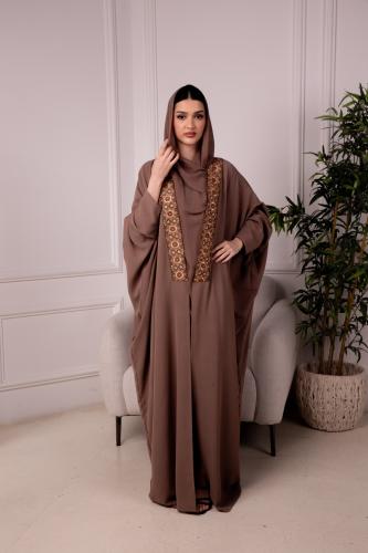 عباية بشت لون كاكي