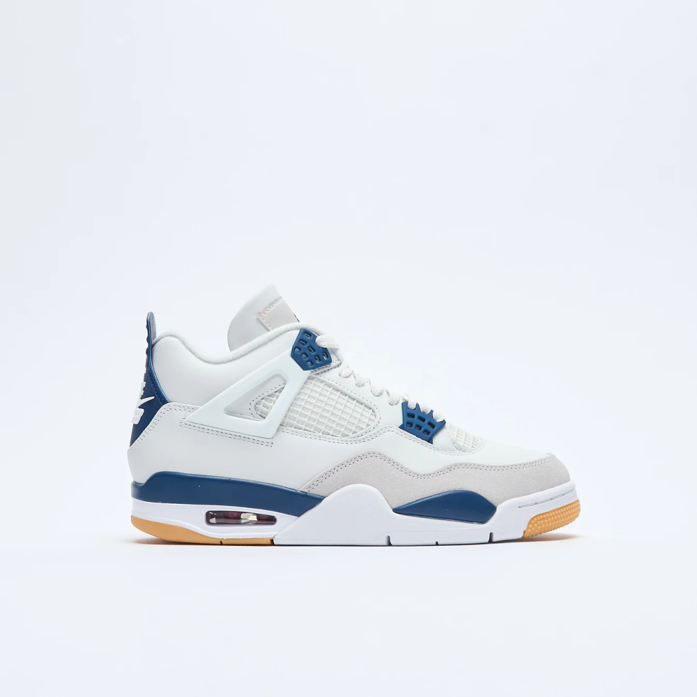 Nike SB - Air Jordan 4 (Summit White/White Navy -Neutral Grey