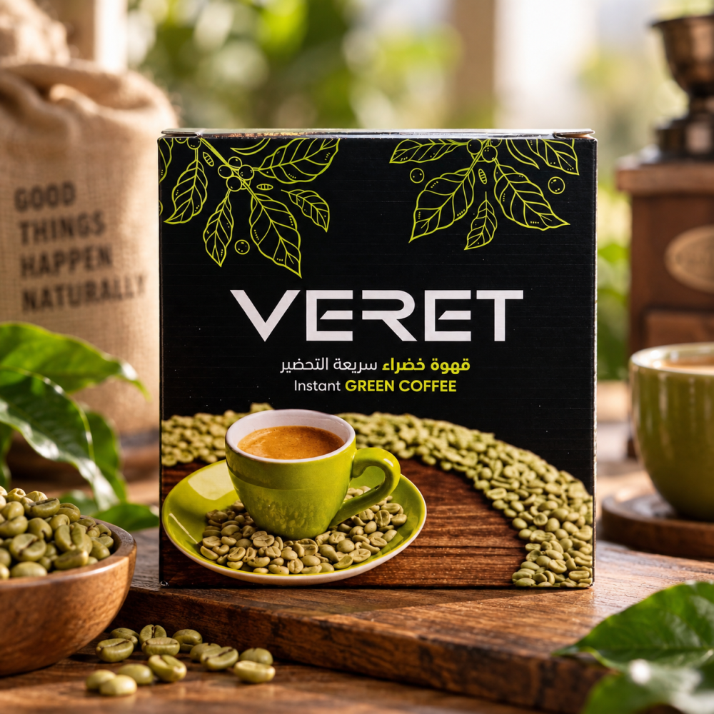 منتجات التخسيس وقهوة VERET الخضراء من الرشاقة الخضراء