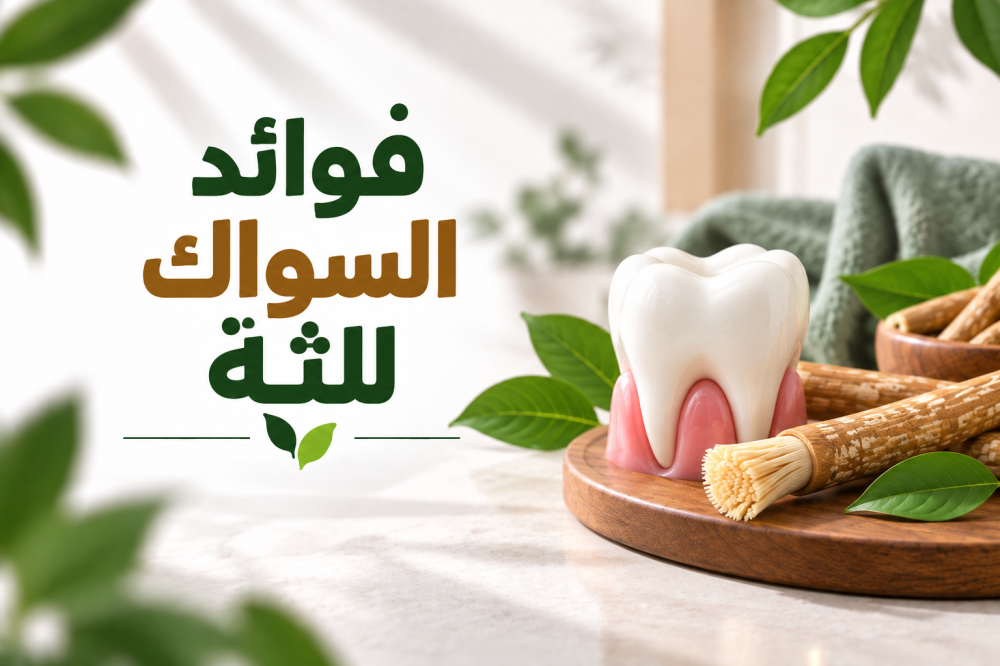 فوائد السواك للثة