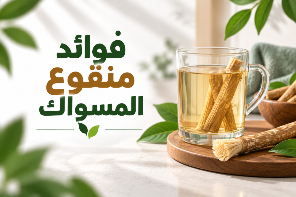فوائد منقوع المسواك