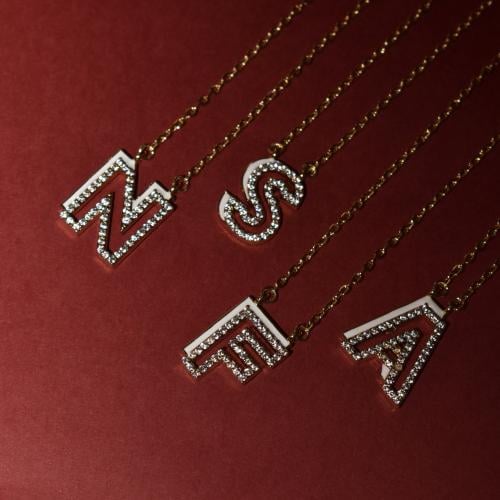 Letter necklace