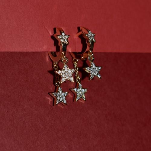 Mini stars earring