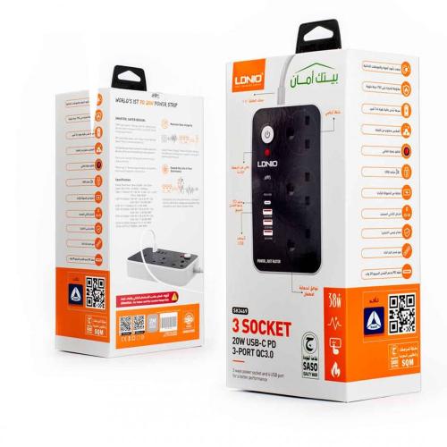 توصيلة كهرباء لدنيو   LDNIO بطول 2متر