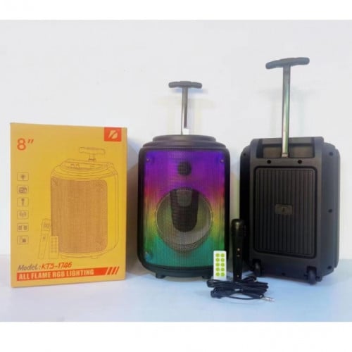 مكبر صوت 8 بوصه مع ميكروفون KTS-1746