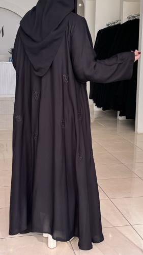 عباية كلوش تطريز كامل