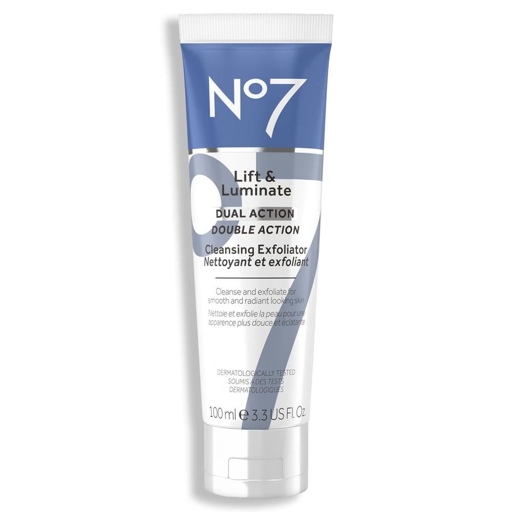 No.7 Lift & Luminate Dual Action Facial Scrub 100ml - uCare