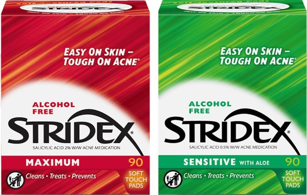 الحل الفعّال لحب الشباب مع مسحات Stridex