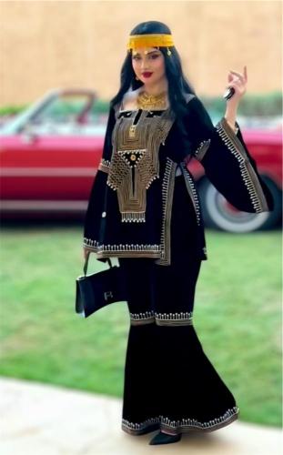 جلابيه مطرزه يدوي