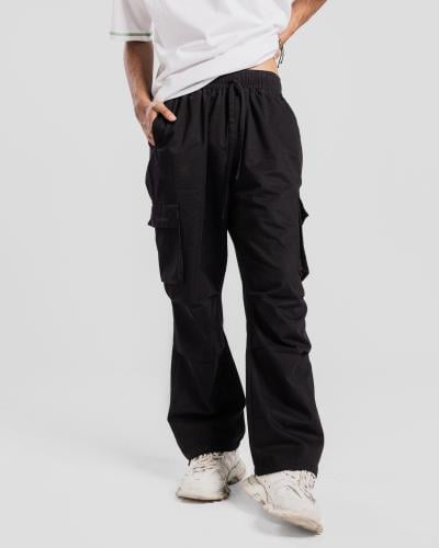 Cargo Pants for Him - Black (Non-Printed)