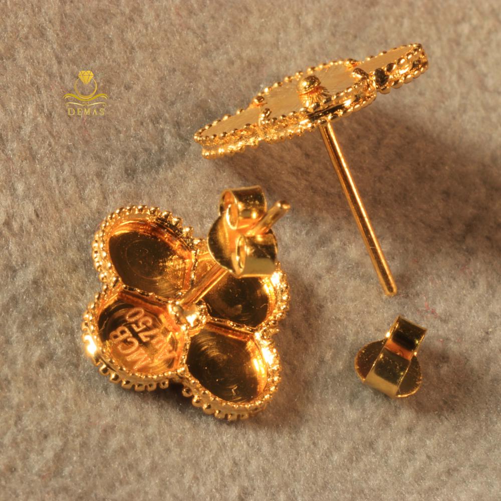 VCA earring 18k gold