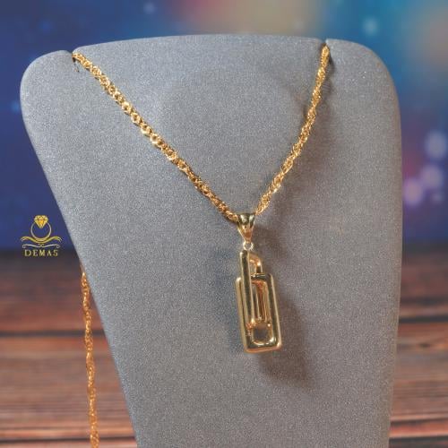 Gold dolphin necklace 18k - Demas Gold Store - Demas Gold Online